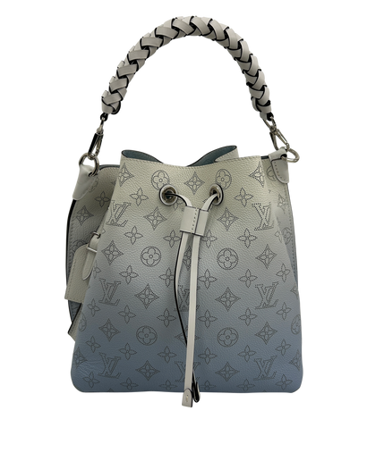 Muria, 2.990&euro;, Bolso, Azul/Blanco, Animal - Piel, Vista frontal